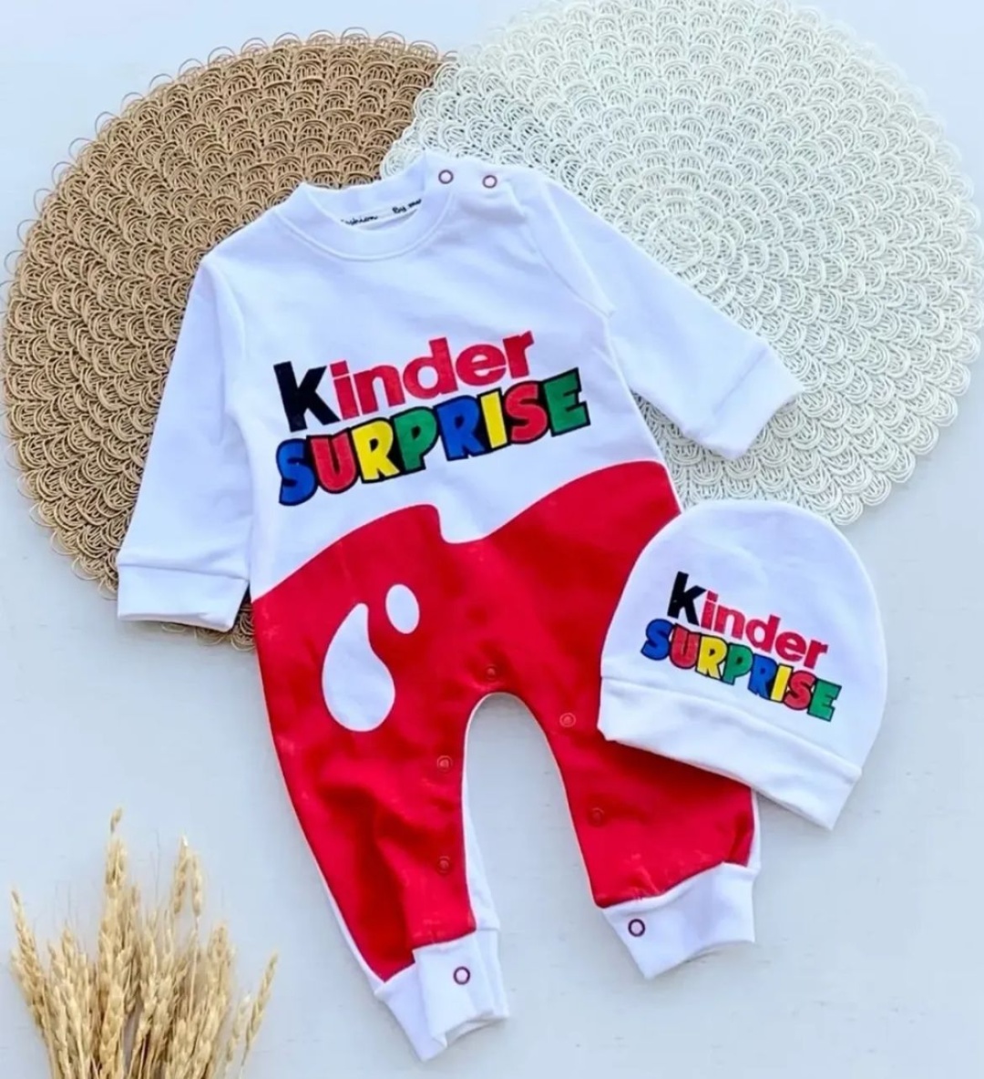 Комбинезон Murat Baby белый, красный
