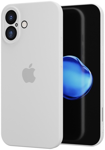 Чехол Mcover для Apple iPhone 16 белый