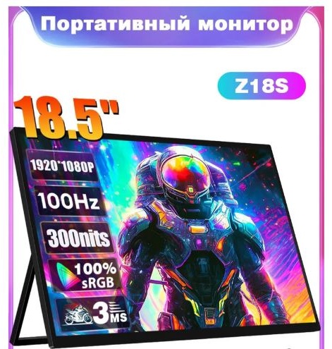 Монитор 18.5" ZEUSLAP Z18S черный