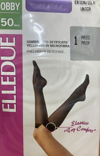 Гольфы ELLEDUE Elledue синий Unica