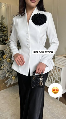 Пиджак Fashion белый