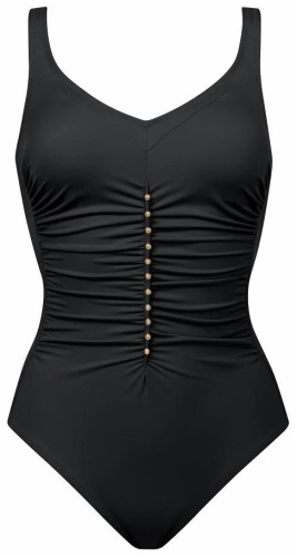 Купальник слитный Charmline черный