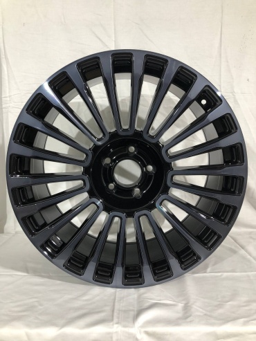 Auher 0323 A241143 9x21/5x120 D72.6 ET39 4 диска черный, серебристый
