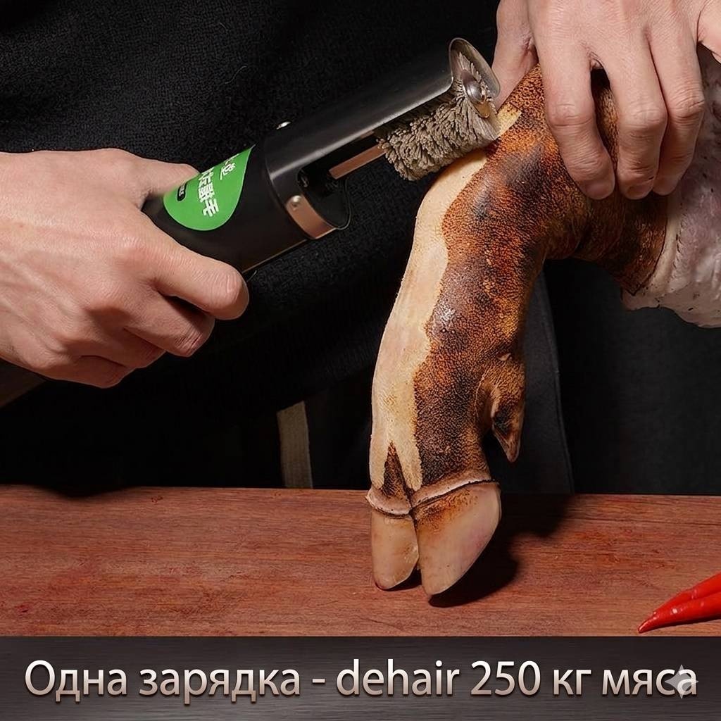 Щетка для удаления щетины пластик, 1 шт