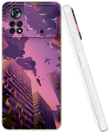 Чехол Mcover для POCO X4 Pro рисунок