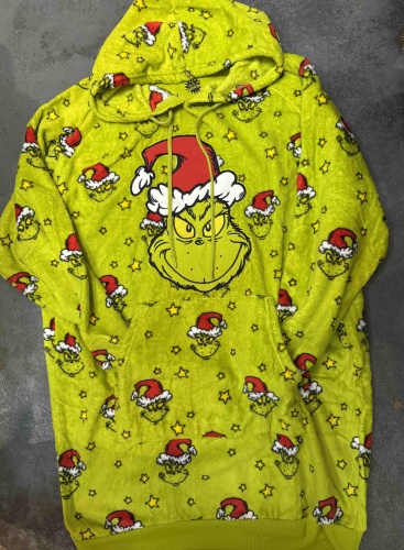 Пижама The Grinch Dr. Seuss Гринч красный, зеленый