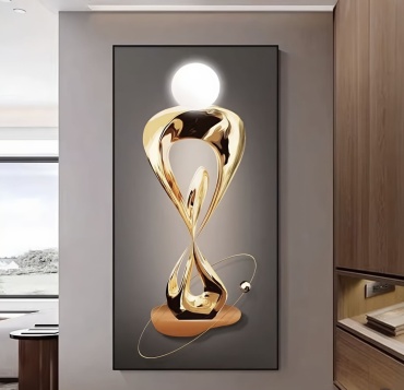 Araystudio.kz картина абстракция 80x160 см