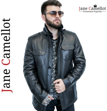 Дубленка Jane Camellot черный