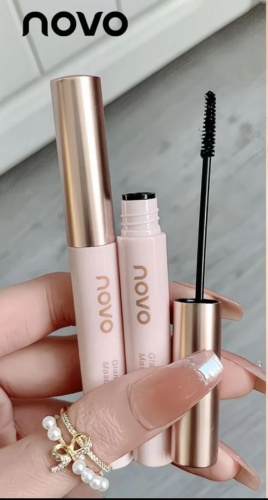 Тушь для ресниц Nova Pink Luxe Lash удлиняющая черный
