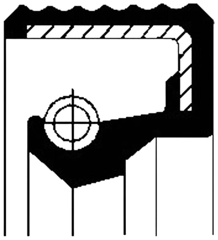 Corteco сальник ступицы 01033415B