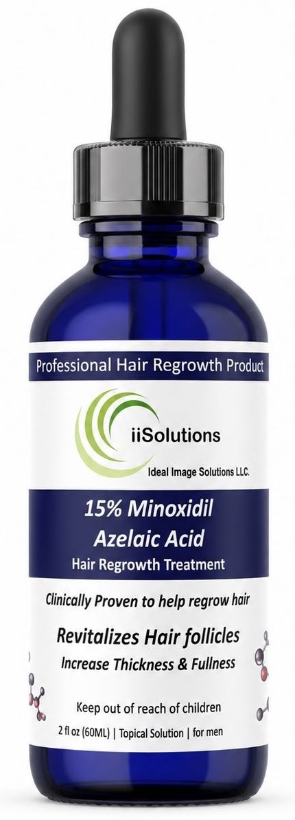 IiSolutions Minoxidil 15% Revitalizes Hair средство от облысения 60 мл