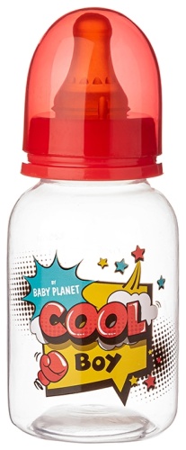 Бутылочка Baby Planet 8611/1 125 мл прозрачный
