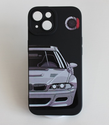 Чехол Fashion Case для Apple iPhone 14 черный