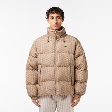 Зимняя куртка LACOSTE бежевый