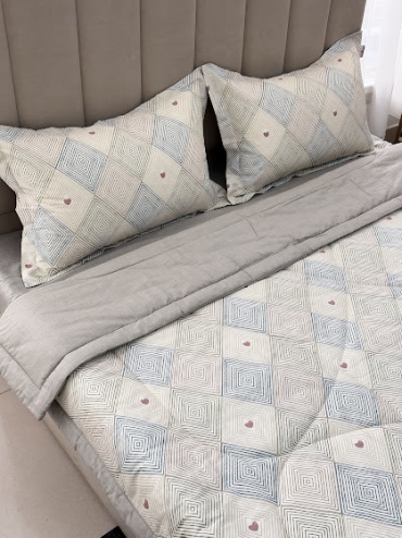 Комплект SantFair home collection евростандарт сатин, 2 наволочки: 50x70 см