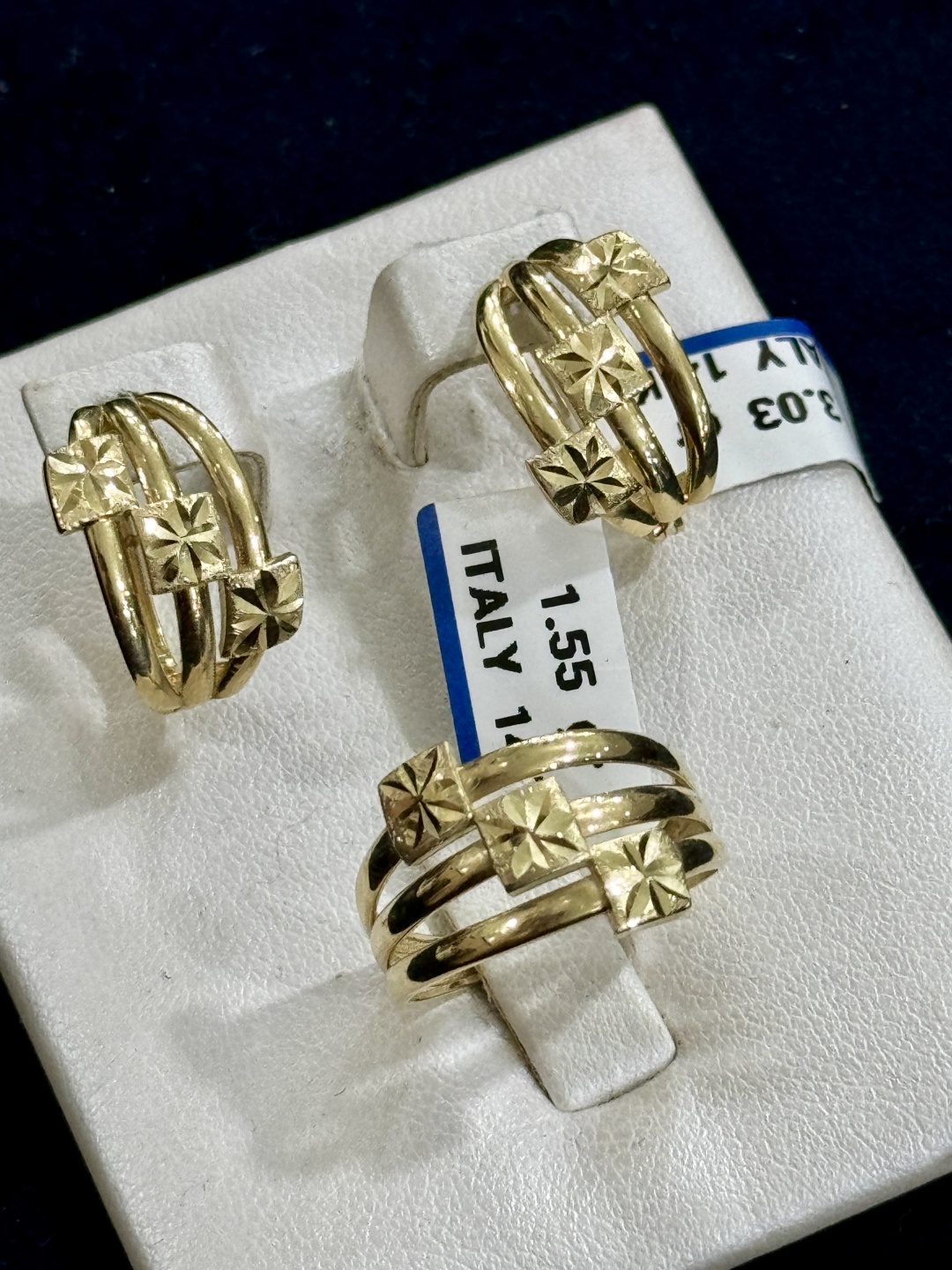 Italy Gold К303155175 вес 4.5 г золото, без вставок