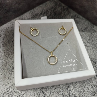 Fashion Jewellery титан, стекло