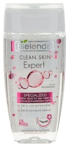 Bielenda Clean Skin Expert Oil Free жидкость для снятия макияжа мицеллярная вода 150 мл