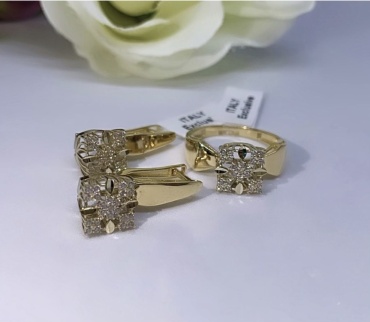 BRILLER 0987890421BBRR вес 5.91 г золото, фианит