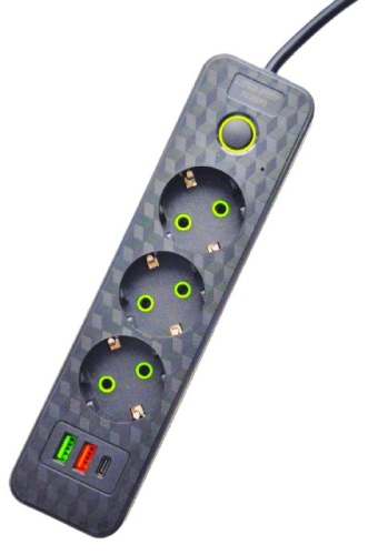 Удлинитель LIDER PROF 06649, 3 м
