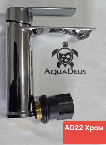 Смеситель AquaDeus AD22, нержавеющая сталь, цвет хром