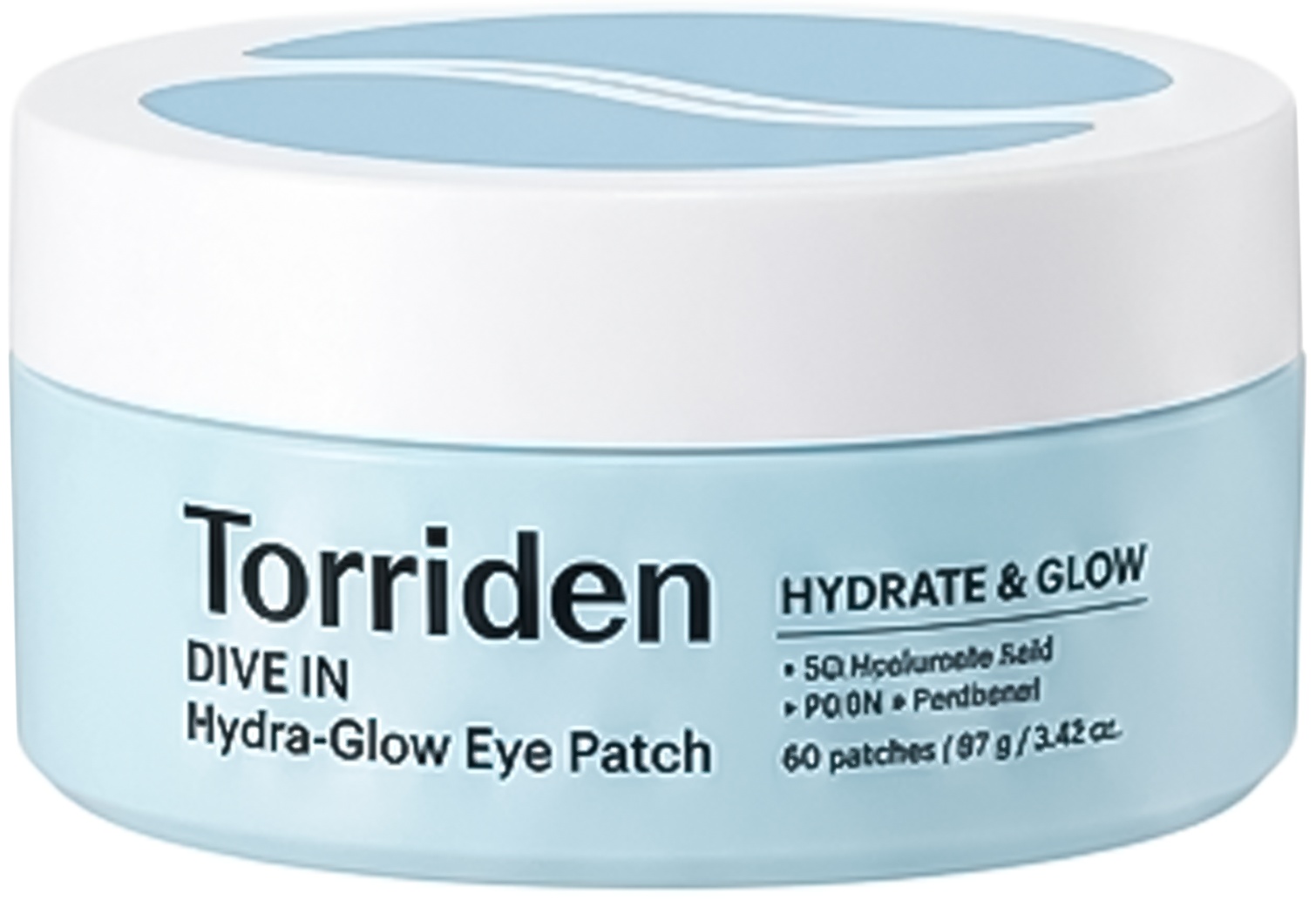 Патчи Torriden гидрогелевые DIVE IN Hydra-Glow Eye Patch увлажняющие 60 шт