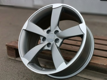 KOKO audi-rotor-5069-GREY FACE 7.5x17/5x100 D57.1 ET35 4 диска серый