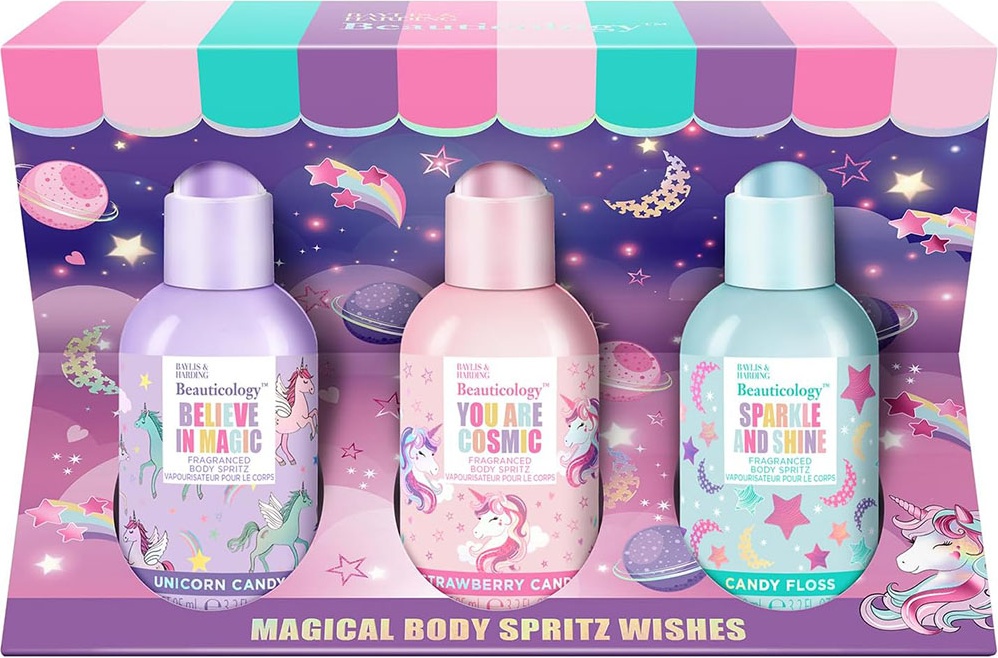 BAYLIS & HARDING Beauticology Cosmic Body Spritz Trio набор для тела для женщин