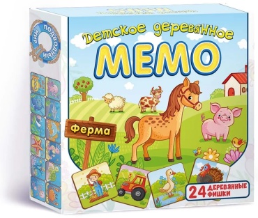 Настольная игра Нескучные игры Мемо Ферма