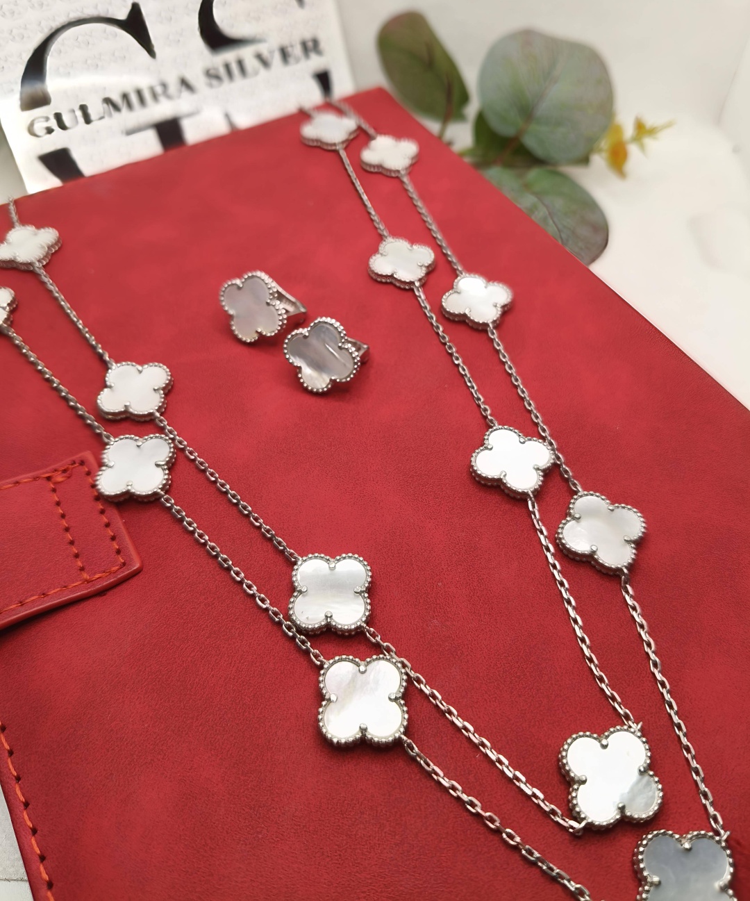 Gulmira Silver Сотуар VCA32/925 вес 32 г серебро, перламутр
