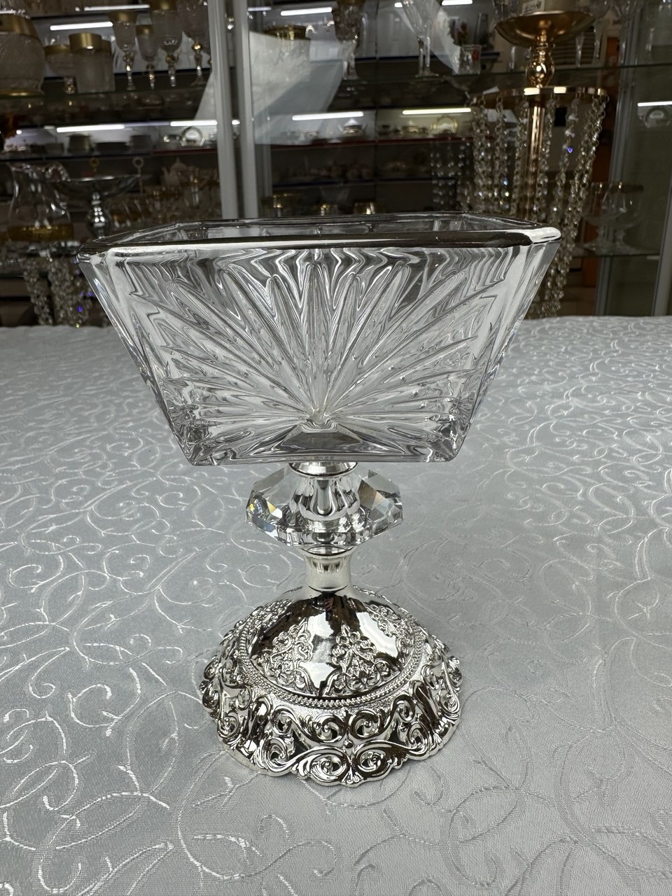 Luxury креманка U 21416 S фигурная 1 шт, металл