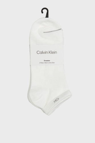 Носки Calvin Klein 3 пары белый OS