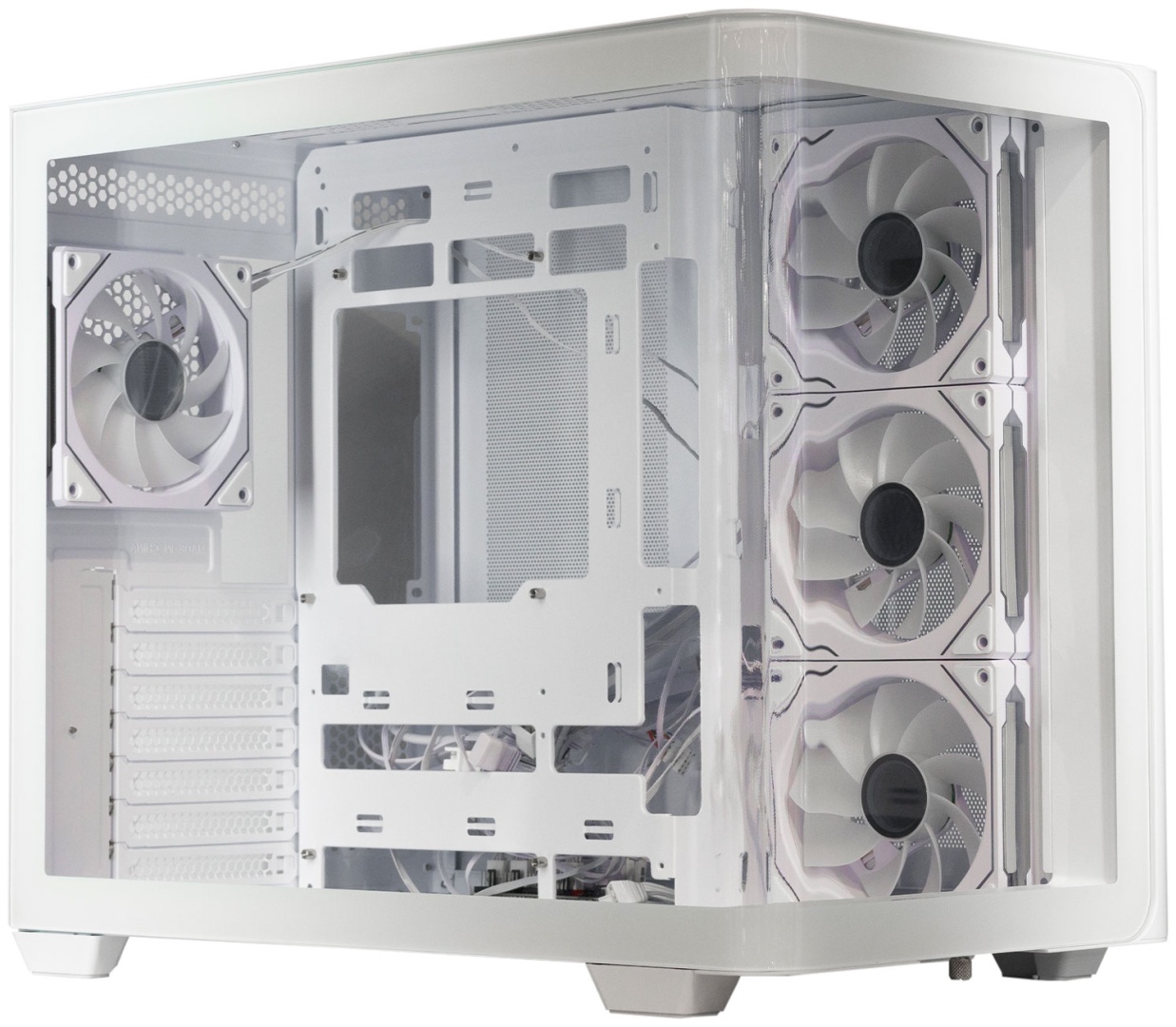 Корпус FSP Group M580-WA ARGB MidTower белый