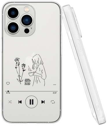 Чехол Mcover для Apple iPhone 13 Pro рисунок