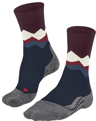 Носки Falke 1 пара темно-бордовый 46-48