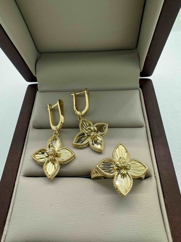 Abdel Gold 456765 вес 7.62 г золото, без вставок