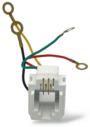 Lion Electric коннектор RJ11 4Р4С , 5 шт