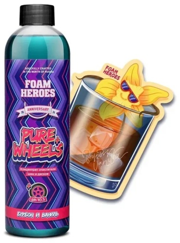 FOAM HEROES очиститель для шин, для колесных дисков FHB097 0.5 л