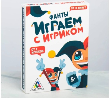 Настольная игра Лас Играс Фанты. Играем с игриком