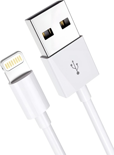 Кабель USB 3.0 (F), Lightning (M), 1 м, белый