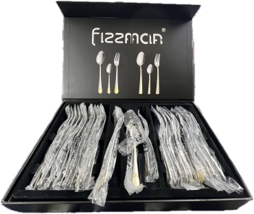Набор столовых приборов Fizzmar 36 шт, серебристый 58733478
