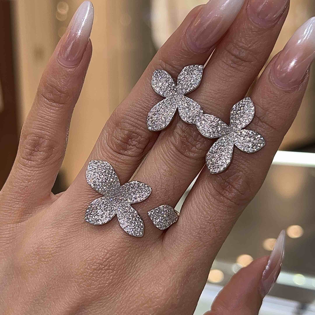 Ipekyolu Jewellery 530AY 18 размер вес 5 г серебро, фианит