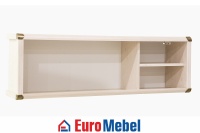 Полка Euromebel Магелан, 00059216, 120х26x38 см, светло серый