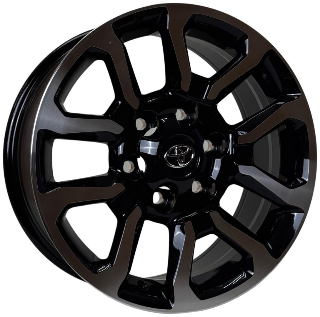 Wheels 962FDD 7.5x17/6x139.7 D106.1 ET25 4 диска черный, хром