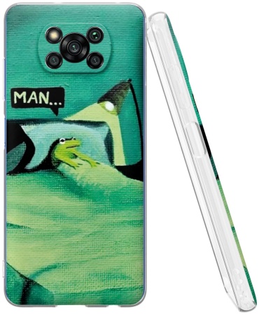 Чехол Mcover для POCO POCO X3/X3 Pro рисунок