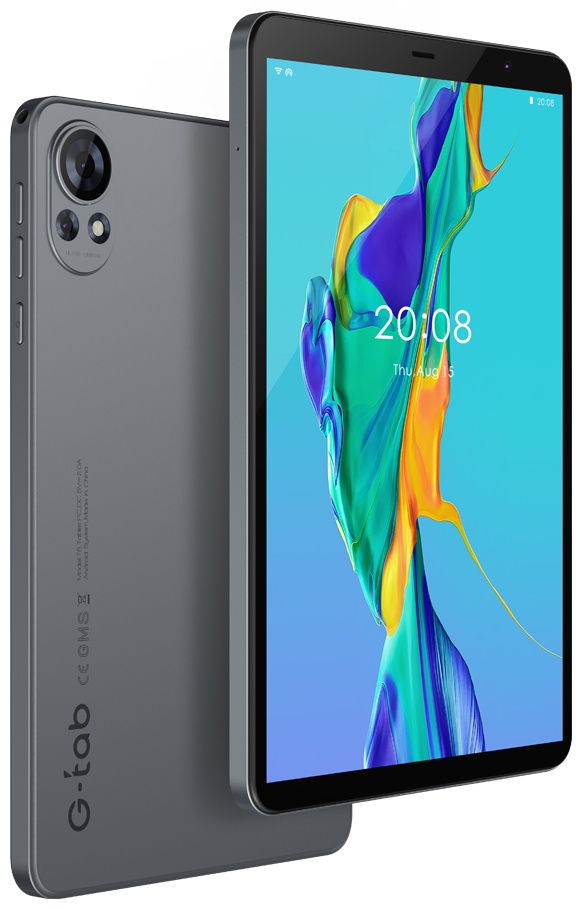 Планшет G-tab T8 8 дюйм 4 Гб/128 Гб серый