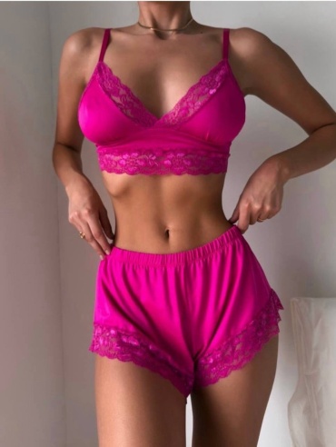 Комплект Shantal Lingerie розовый