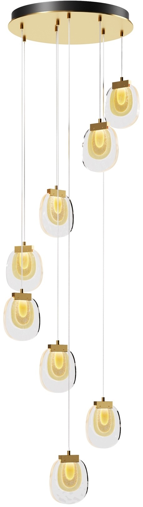 Люстра подвесная Maytoni LED, кол-во ламп: 8 шт
