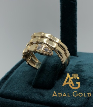 ADAL GOLD _AG_017 размер 20 вес 3.4 г золото, фианит
