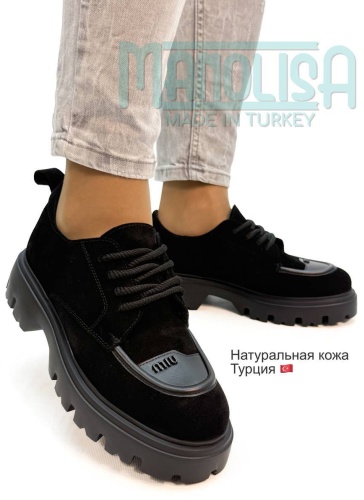 Полуботинки ManolisA черный